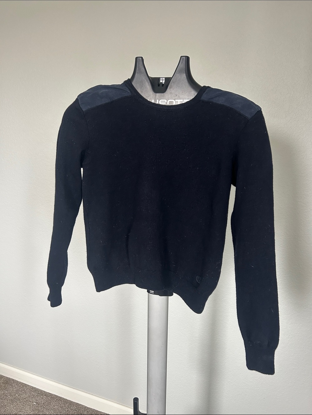 Gucci Crew Neck Pullover Sweater Blue (Fits Women's XS)